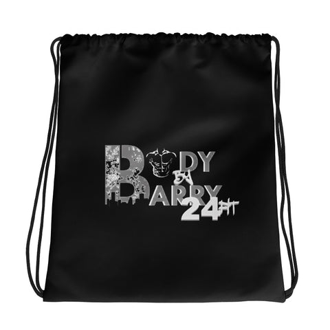 Body By Barry Drawstring bag