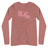 Unisex Long Sleeve Breast Cancer Awareness Tee