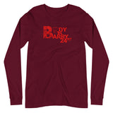 Unisex Body By Barry (Red)  Long Sleeve Tee