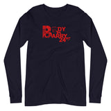 Unisex Body By Barry (Red)  Long Sleeve Tee