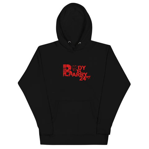 Unisex Body By Barry (Red) Hoodie